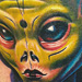 Tattoos - Alien Tattoo - 60401